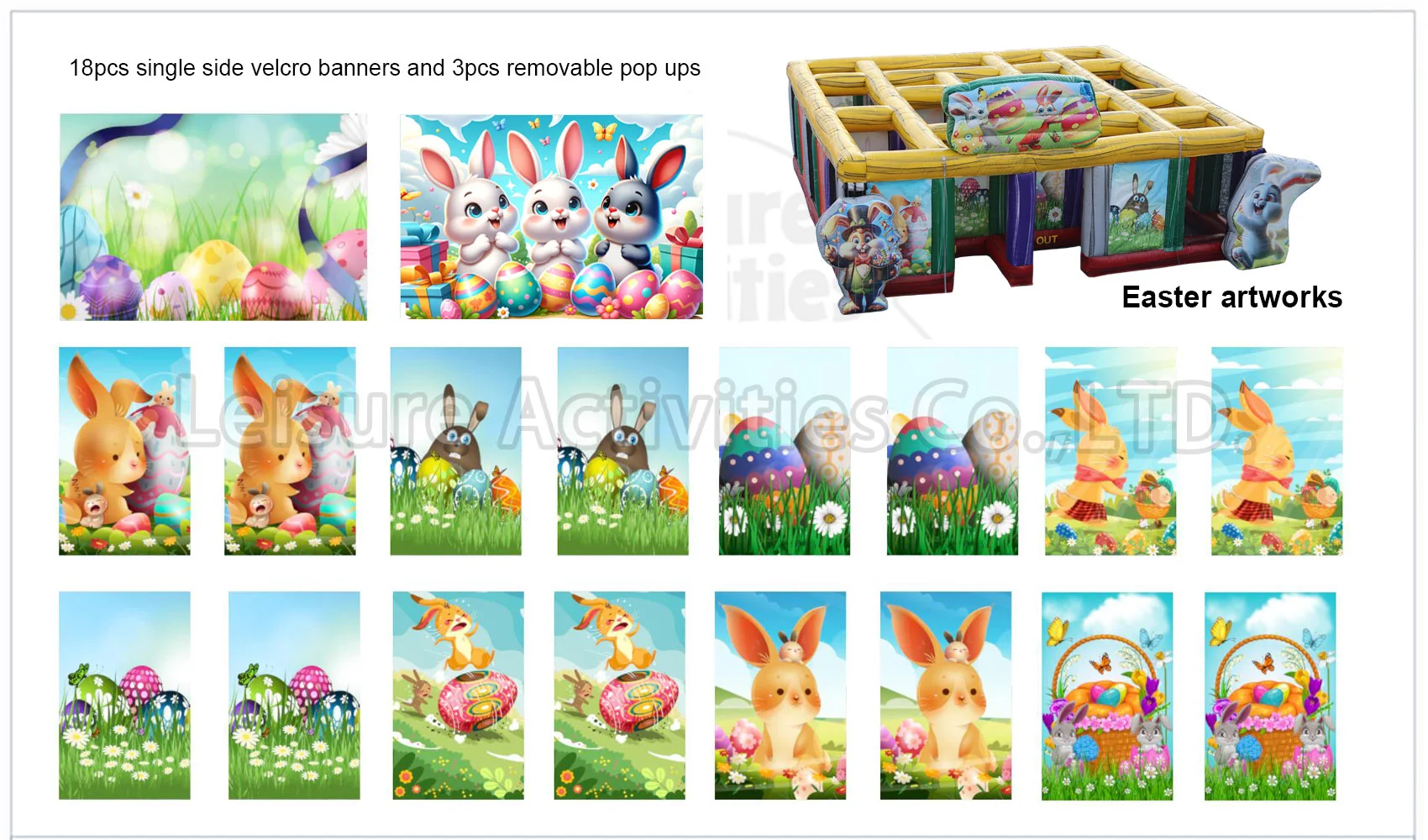 Inflatable Hybrid Maze