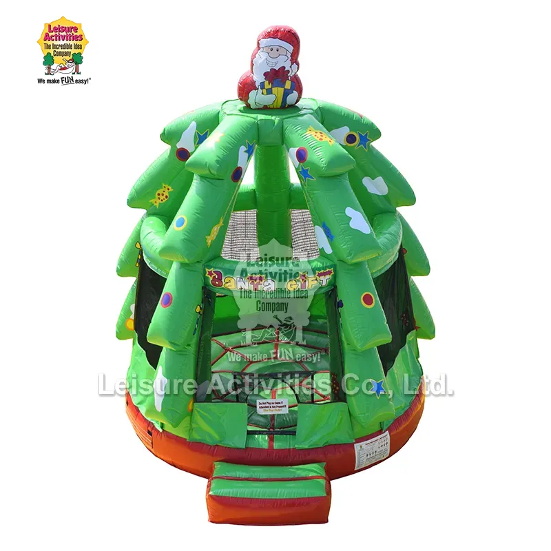 Mini Inflatable Bouncy Castle Christmas Tree
